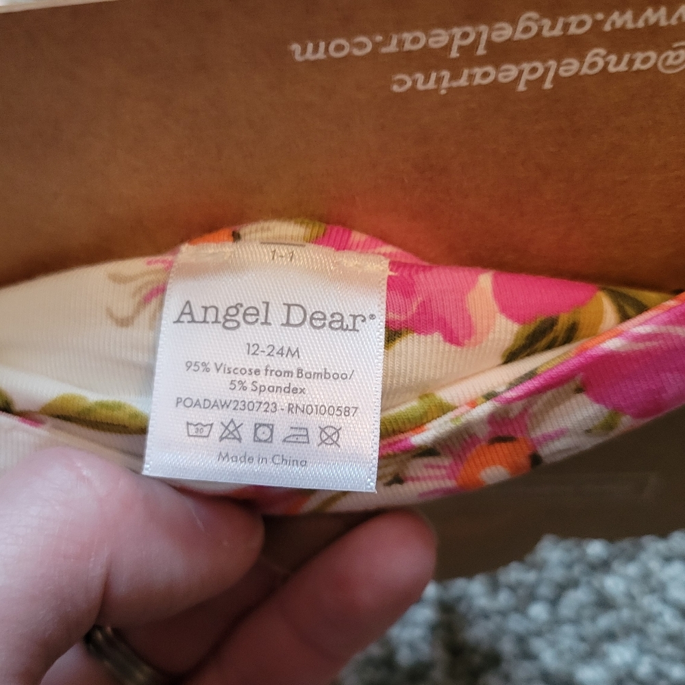 Angel Dear Bamboo Floral Headband - Picture 3 of 3